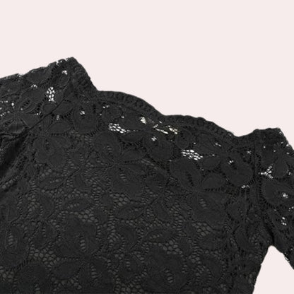 Koronkowa Bluzka Bez Ramiączek - Elegancka i Lekka Bluzka na Lato